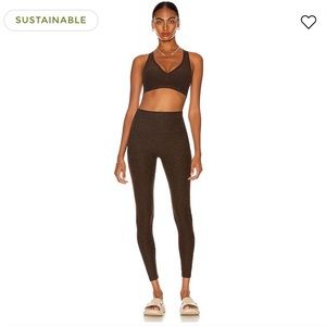 Beyond Yoga - life your spirits bra and high waisted legging